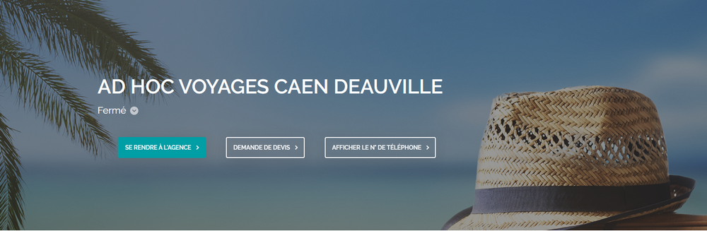 adhoc voyages caen normandie deauville calvados